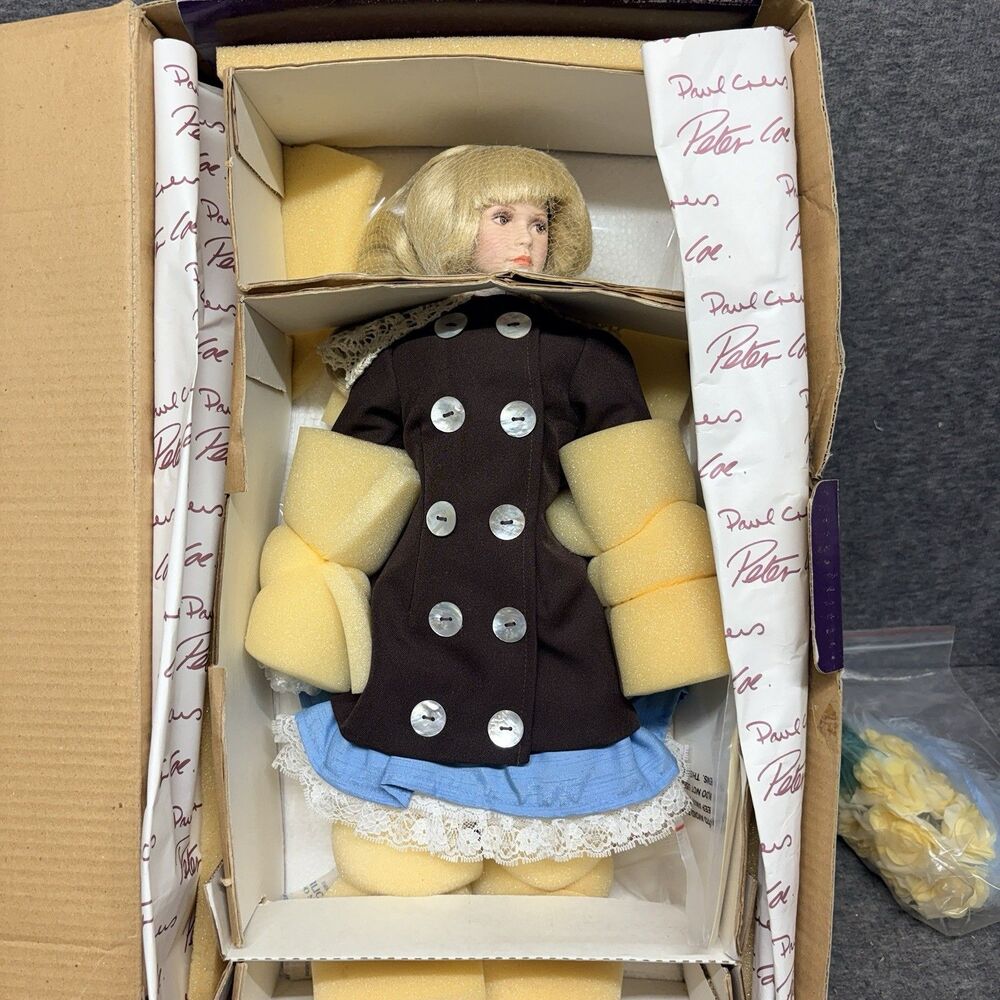 Rare Porcelain doll FLEURETTE by Paul Crees & Peter Cole
